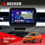 Штатна магнітола Suzuki Ignis 2016+ Decker D9005 4x64, DSP, 360, 4G, 2k