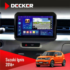 Штатная магнитола Suzuki Ignis 2016+ Decker D9005 4x64, DSP, 360, 4G, 2k