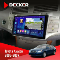 Штатна магнітола Toyota Avalon 2005-2009 Decker D9005 4x64, DSP, 360, 4G, 2k