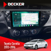 Штатная магнитола Toyota Corolla 2013-2016 Decker D10004 6x128, DSP, 360, 2k