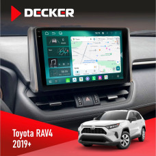  Штатна магнітола Toyota RAV4 2019+ Decker D10004 6x128, DSP, 360, 2k