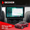 Штатная магнитола Volkswagen Passat NMS 2011-2021 Decker D10004 6x128, DSP, 360, 2k