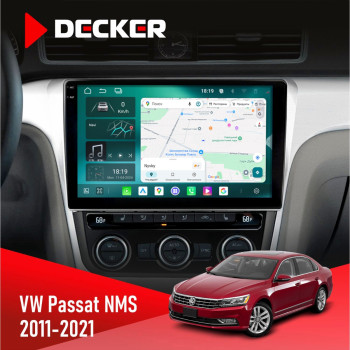  Штатна магнітола Volkswagen Passat NMS 2011-2021 Decker D10004 6x128, DSP, 360, 2k