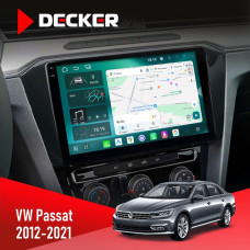 Штатна магнітола Volkswagen Passat 2012-2021 Decker D10004 6x128, DSP, 360, 2k