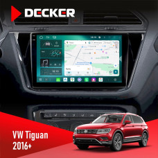  Штатна магнітола Volkswagen Tiguan 2016+ Decker D10004 6x128, DSP, 360, 2k
