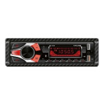 Автомагнітола 1DIN Cyclone MP-1028 (BT, Multicolor)