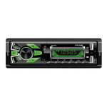 Автомагнитола 1DIN CYCLONE MP-1027 с Bluetooth, со сменной подсветкой кнопок и пультом ДУ