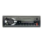 Автомагнитола 1DIN CYCLONE MP-1027 с Bluetooth, со сменной подсветкой кнопок и пультом ДУ