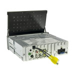 Автомагнитола 1 Din Cyclone MP-7056 с выдвижным экраном
