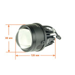Противотуманная Bi-LED линза Cyclone LED BF01 3.0" 6000K