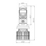 LED лампа Decker GL-01 6K H11