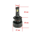 Автолампа LED Decker PL-03 5K H7