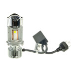 Светодиодная LED-лампа с линзой Cyclone G11 H4 50W (H4 Mini Lens)
