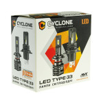 Автолампа Cyclone LED 9005 5000K 4600Lm type 33