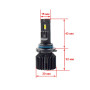 LED лампа Cyclone Hb4 9006 6000K type 45
