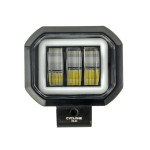 Фара светодиодная CYCLONE WL-F7 30W+DRL Driving