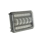Фара светодиодная CYCLONE WL-R2 50W+DRL Low