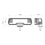 Фара светодиодная Cyclone WL-L2 20W Premium Spot