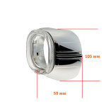 Маска для линз с ДХО Сyclone S-43 CREE DRL