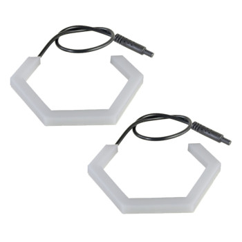 Кільця підсвічування Cyclone 2AE U2 80mm White+Yellow K-KT