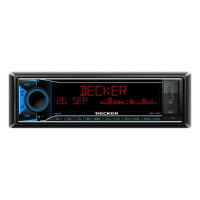 Автомагнітола 1DIN Decker MDR-112