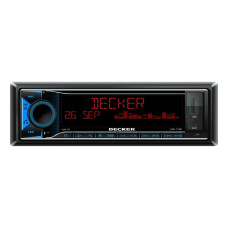 Автомагнитола 1DIN Decker MDR-112