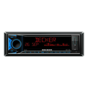 Автомагнітола 1DIN Decker MDR-112