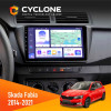 Штатная магнитола Skoda Fabia 2014-2021 Cyclone C9-011 4x64, DSP