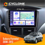 Штатная магнитола Subaru Forester 2008-2012 Cyclone C9008 4x64, DSP