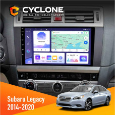 Штатная магнитола Subaru Legacy 2014-2020 Cyclone C9008 4x64, DSP