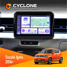 Штатная магнитола Suzuki Ignis 2016+ Cyclone C9008 4x64, DSP