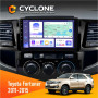 Штатная магнитола Toyota Fortuner 2011-2015 Cyclone C9008 4x64, DSP