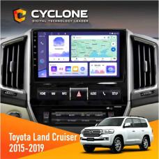 Штатная магнитола Toyota Land Cruiser (200) 2015-2019 Cyclone C9008 4x64, DSP