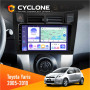 Штатная магнитола Toyota Yaris 2005-2010 Cyclone C9008 4x64, DSP