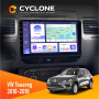 Штатная магнитола Volkswagen Touareg 2010-2018 Cyclone C9008 4x64, DSP