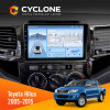 Штатная магнитола Toyota Fortuner 2011-2015 Cyclone C9-012 4x64 DSP 4G
