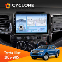 Штатная магнитола Toyota Fortuner 2011-2015 Cyclone C9-012 4x64 DSP 4G