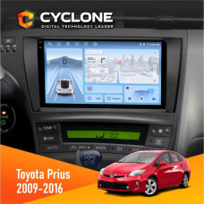 Штатная магнитола Toyota Prius 2009-2016 Black Cyclone C9009 4x64, DSP, 4G, 2k