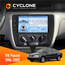 Штатная магнитола Volkswagen Passat 1996-2005 Cyclone C9009 4x64, DSP, 4G, 2k
