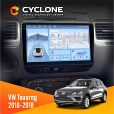 Штатная магнитола Volkswagen Touareg 2010-2018 Cyclone C9009 4x64, DSP, 4G, 2k