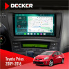 Штатная магнитола Toyota Prius 2009-2016 Black Decker D9004 6x128, DSP 360, 2k