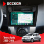 Штатная магнитола Toyota Yaris 2005-2010 Decker D9004 6x128, DSP 360, 2k