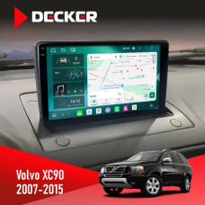 Штатна магнітола Volvo XC90 2007-2015 AMP Decker D9004 6x128, DSP 360, 2k