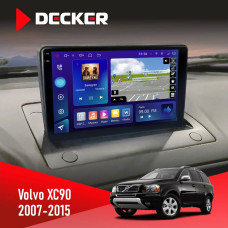 Штатная магнитола Volvo XC90 2007-2015 Decker D9005 4x64, DSP, 360, 4G, 2k