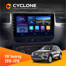Штатная магнитола Volkswagen Touareg 2010-2018 Cyclone C9006 4x64, DSP, DVR