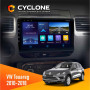 Штатная магнитола Volkswagen Touareg 2010-2018 Cyclone C9006 4x64, DSP, DVR