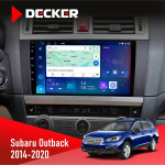 Штатна магнітола Subaru Outback 2014-2020 Decker D9-007 4x64 DSP 360 4G