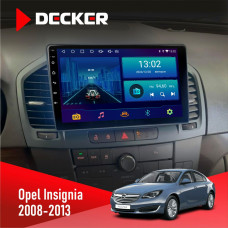 Штатная магнитола Opel Insignia 2008-2013 Decker D9002 6x128, DSP, 360