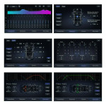 Універсальна штатна магнітола Decker D10-005 (4x64 4G 360 2k)