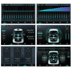 Універсальна штатна магнітола Decker D10-004 (6x128 DSP 2K)